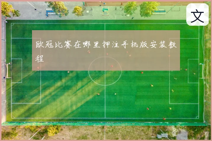 欧冠比赛在哪里押注手机版安装教程